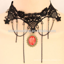 2014 latest fashion lace necklace noble lace necklace